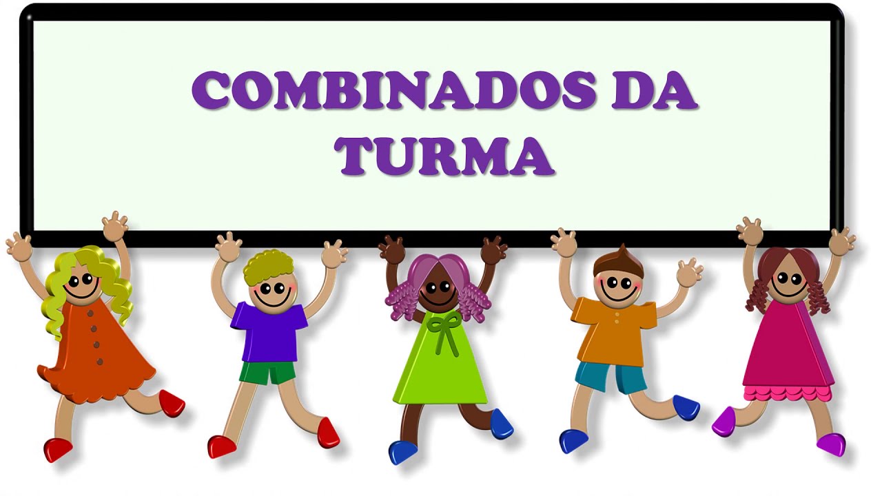 Combinados da Turma - "REGRAS DA ESCOLA “AMIGOS” BOAS MANEIRAS"