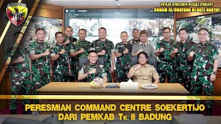 Command Center Tingkatkan Sinergi Kodam IX/Udayana dengan Pemkab Badung