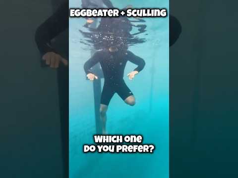 3 Styles of Water Treading in Deep Water 🏊 Swimming Tips #swimmingtips #learnswimming #swimming