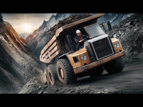 10 Extreme Dangerous | Biggest Dump Truck Operator Skills | Extreme Truck Driving Videos Compilation