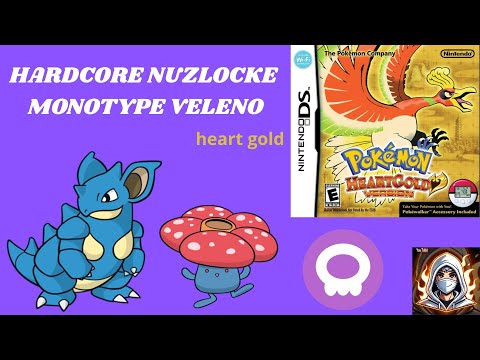POKÉMON HEART GOLD HARDCORE NUZLOCKE ITA - MONOTYPE VELENO