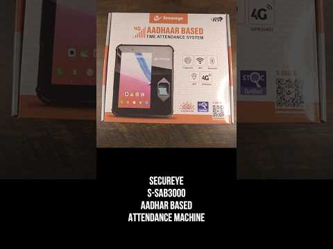 TABLET ADHAR BASE BIOMETRIC ATTENDANCE MACHINE L1