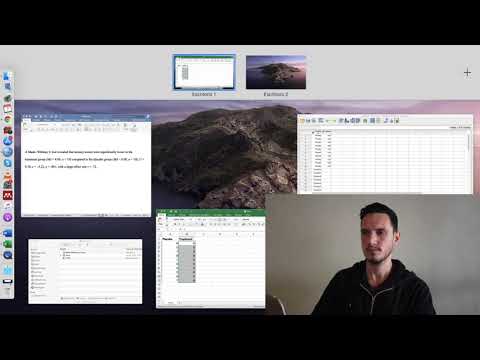 Mann–Whitney U test on SPSS with write up (APA style)