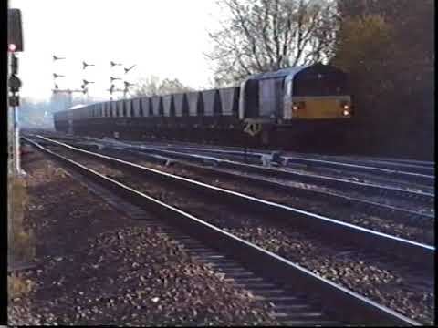 Class 58s around Worksop