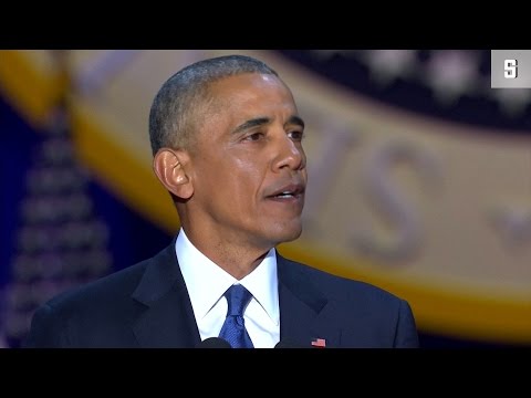 Obamas letzte Rede als Präsident: "Die Zukunft ist in guten Händen" | DER SPIEGEL