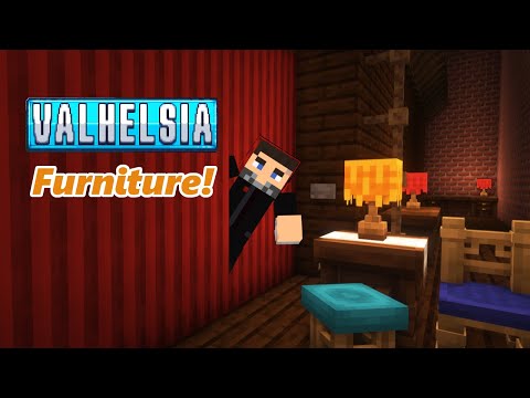 Valhelsia Furniture Mod Spotlight | Minecraft 1.19