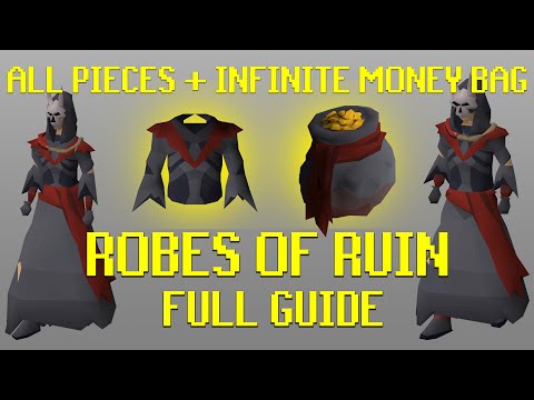 Robes of Ruin FULL GUIDE + Infinite Money Bag | Crack The Clue 3 | OSRS