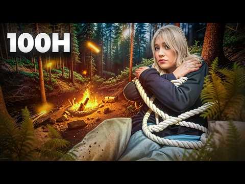 MUSIMY SPĘDZIĆ 100 GODZIN W LESIE!!! (1/3)