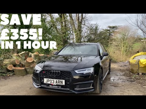 How to Change Audi A4/S4 B9 Rear Spring Mounts - Saved Me Hundreds! {TUTORIAL}