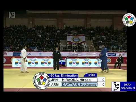 Hiraoki Hiraoka (JPN) - Hovhannes Davtyan (ARM) [-60kg]