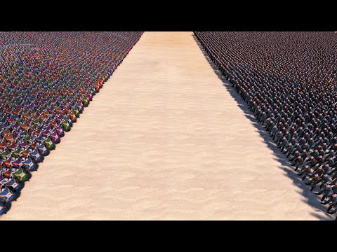 15000 ROMANS vs 15000 ZOMBIES - Ultimate Epic Battle Simulator