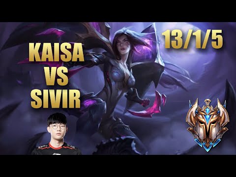 Griffin Viper Kaisa Adc Vs Sivir - KR Challenger Patch 9.20
