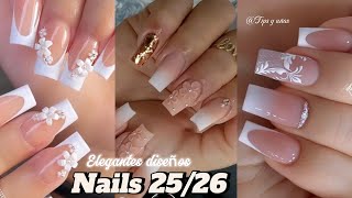 Elegant and simple nails 💅ELEGANTS NAILS FASHION 2025/26✨