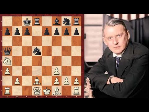 Alexander Alekhine best game | Alexander vs Vladimir Nenarokov | Chess in Tamil