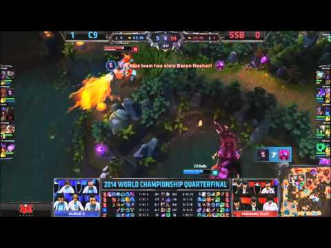 C9 trades Hai for a baron (C9 vs SSB Game 2)