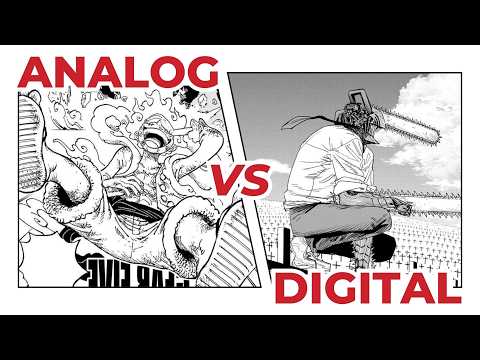 Digital vs Traditional Manga Making