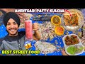 Best Street Food *FOOD VLOGGER* Amritsari Patty Kulcha , Paneer Tikka , Rumali roti