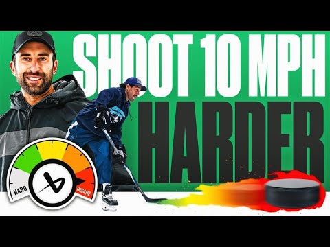 HOW TO ADD 10MPH TO YOUR SHOT | Hockey Training