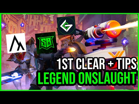 LEGEND Onslaught 1st Clear + Tips Destiny 2 Into The Light
