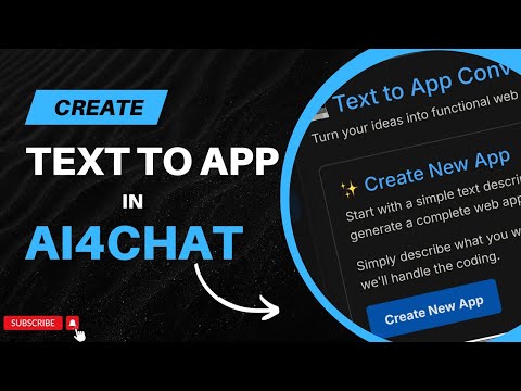 Text to App Tutorial Thumbnail