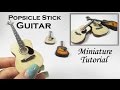 Miniature Acoustic Guitar (made with popsicle sticks)