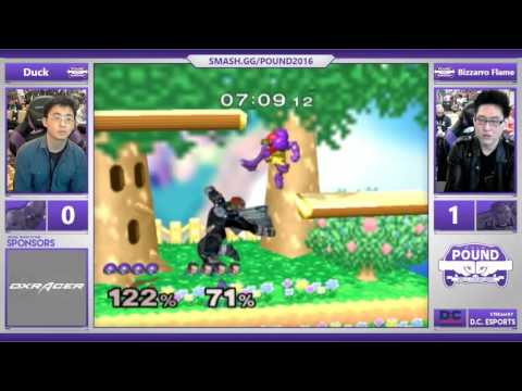 *Pound* 2016 - Round 2 Pools - Duck (Samus) vs. Bizzarro Flame (Ganondorf)