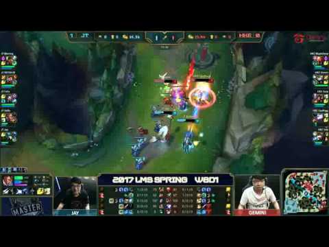 LMS highlights 2017  HKE  vs JT week 8 day 1 職業聯賽