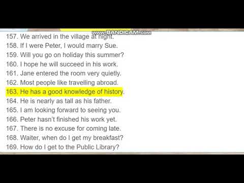 750/101-200 B2 sentences in English (2) (from shorter to longer ones)