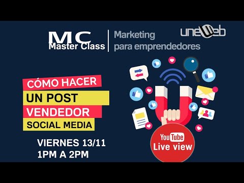 Master Class cómo hacer un post vendedor social media