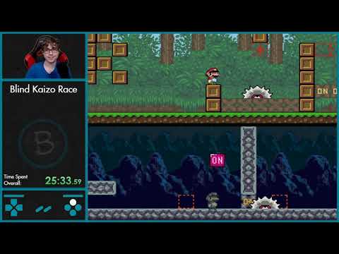 SMW Blind Kaizo Race Week 102 - SPLIT by dtothefourth