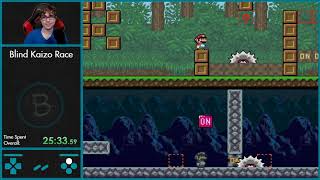 SMW Blind Kaizo Race Week 102 - SPLIT by dtothefourth