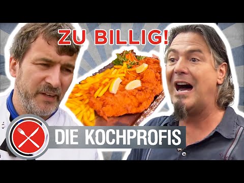 1KG Schnitzel für 18€?! | Die Kochprofis - Einsatz am Herd