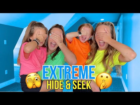EXTREME HIDE & SEEK CHALLENGE IN MY NEW HOUSE 🤫🏠🫣 @agset211 @HallieOnStage114