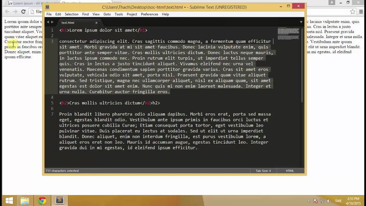 [Học HTML - 02] Soạn văn bản HTML đầu tiên