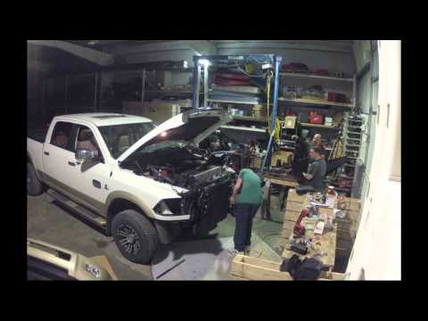 2011 Dodge Cummins Fab Four bumper/Recon lights installation