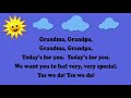 Grandma Grandpa Grandparents Day Song Aka Are You Sleeping