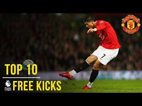 Manchester United's Top 10 Premier League Free Kicks | Manchester United