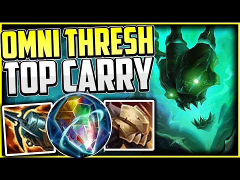 OMNI THRESH TOP CARRY SEASON 11 + Best Thresh Build/Runes S11 - League of Legends