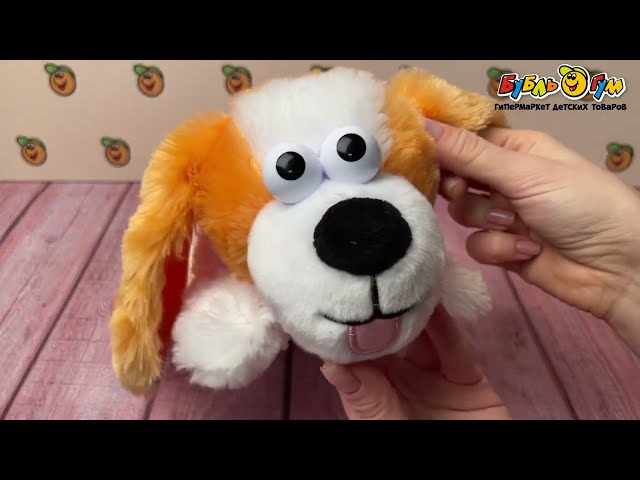 Игрушка интерактивная Собачка крутящаяся звуковые эффекты в ассортименте - видео