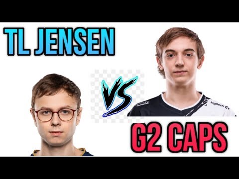 #1 Akali World REVIEWS: TL Jensen Akali vs. G2 Caps Sylas (HARDEST MATCHUP) - League of Legends