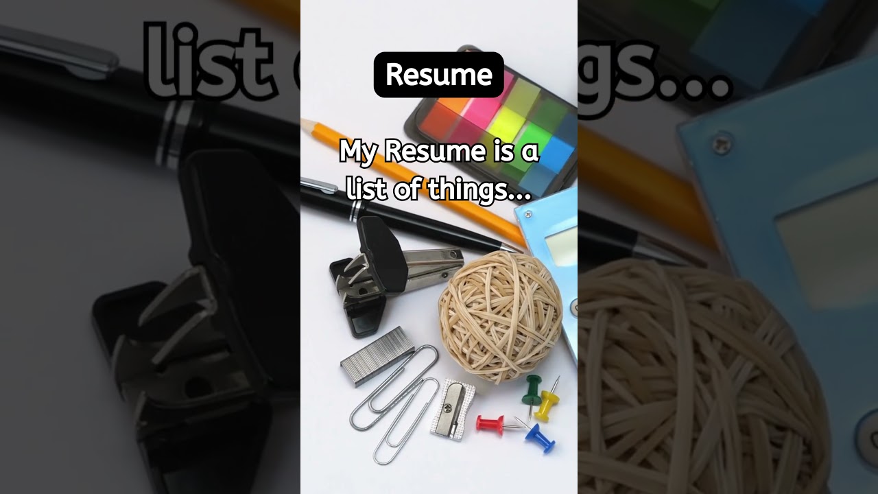 Lying on your resume #officelife #officehumor #funny #fyp #resume