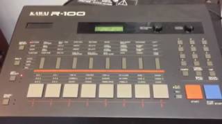 Video thumbnail for Kawai R100 Drummachine by Patrik Gudmundsäter