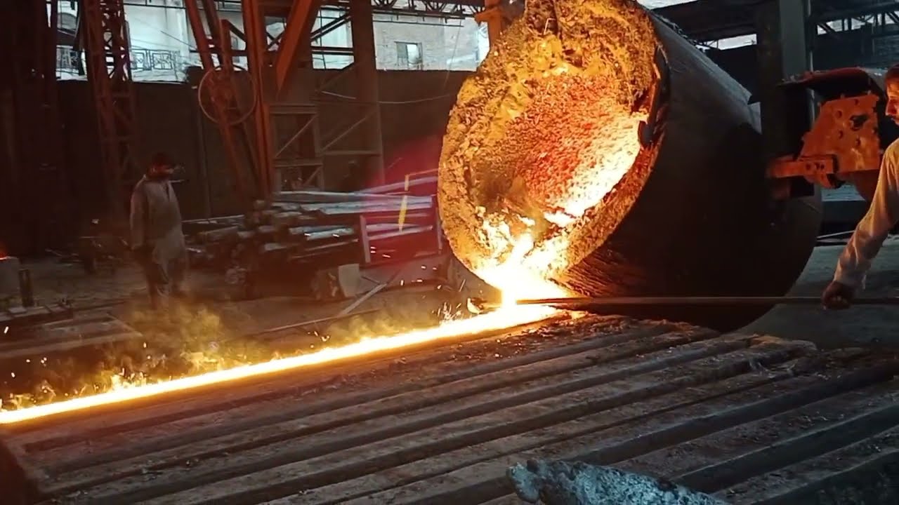 Manufacturing process of Steel Bars | Rebar Steel Making Process