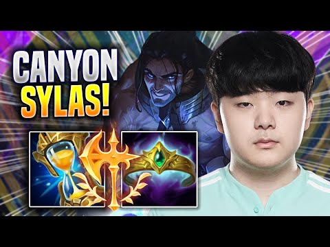 CANYON IS SO GOOD WITH SYLAS! - DK Canyon Plays Sylas TOP vs Jayce! | Season 2022
