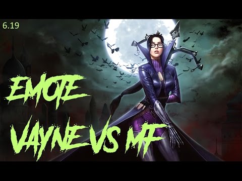 Emote Vayne vs Miss Fortune ADC [Patch 6.19]