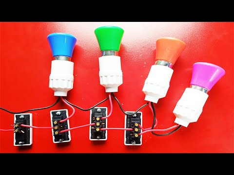 Two way switch wiring practical video