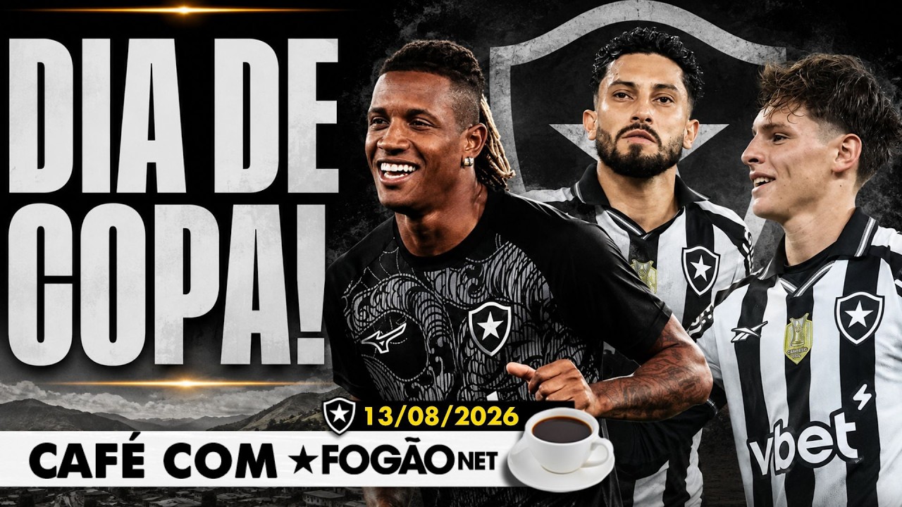 LIVE CAFÉ COM FOGÃONET | Botafogo pode ter retornos ao time titular; Júnior Santos relacionado