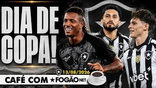 CAFÉ COM FOGÃONET BOTAFOGO PODE TER RETORNOS AO TIME TITULAR | JÚNIOR SANTOS RELACIONADO