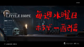毎週水曜日ホラゲー配信！【リトルホープ】