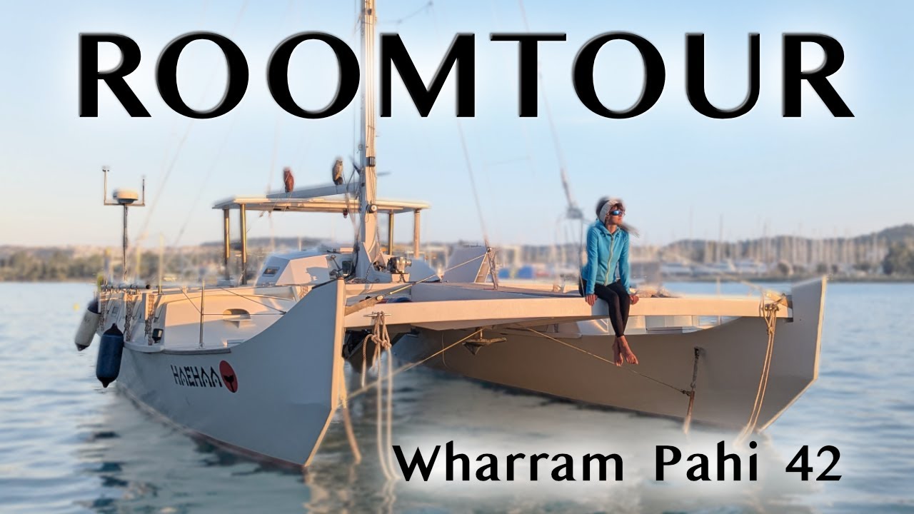 Our new boat: A Polynesian double canoe! ⛵️ ROOMTOUR Wharram Pahi 42